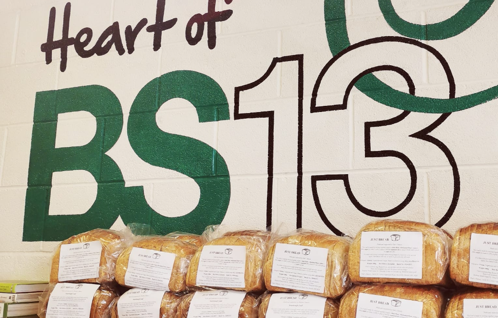 Heart of BS13 loaves of bread