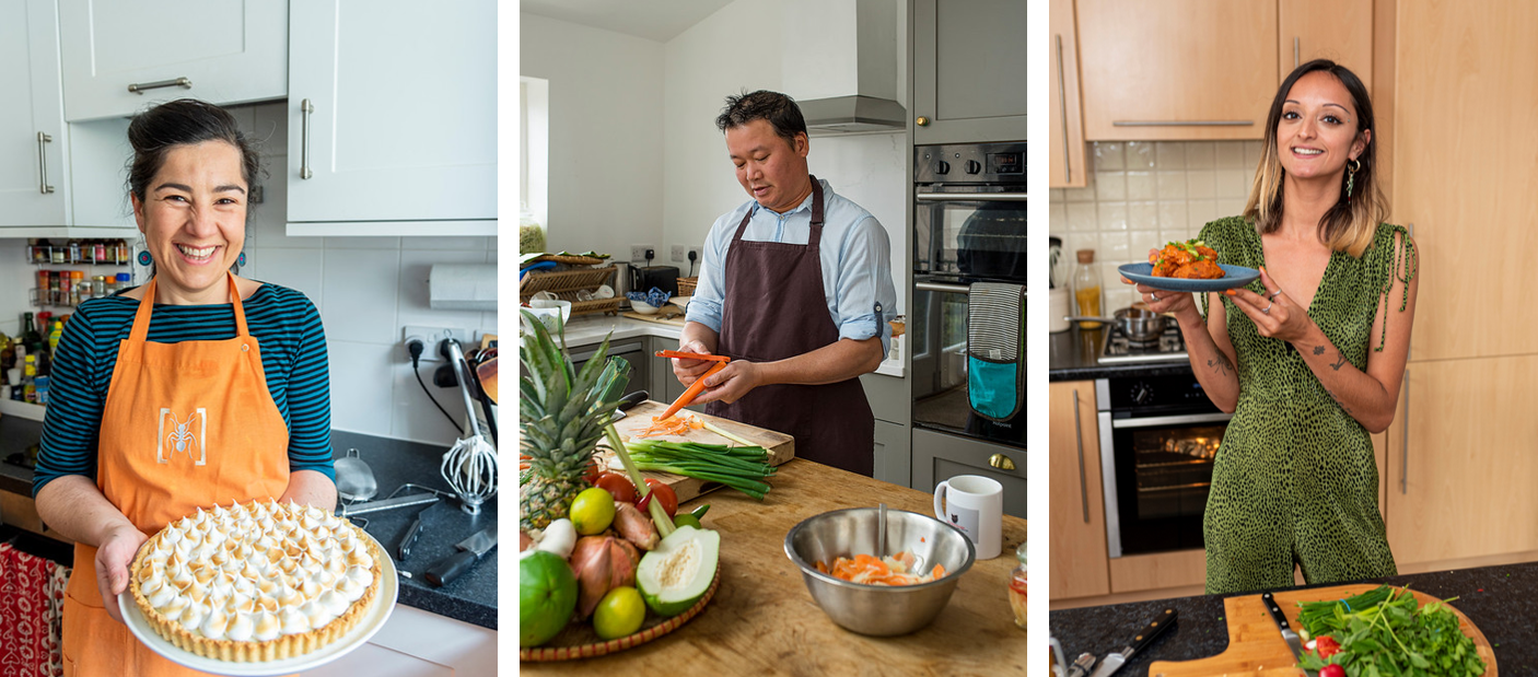 All About The Cooks chefs in their kitchens