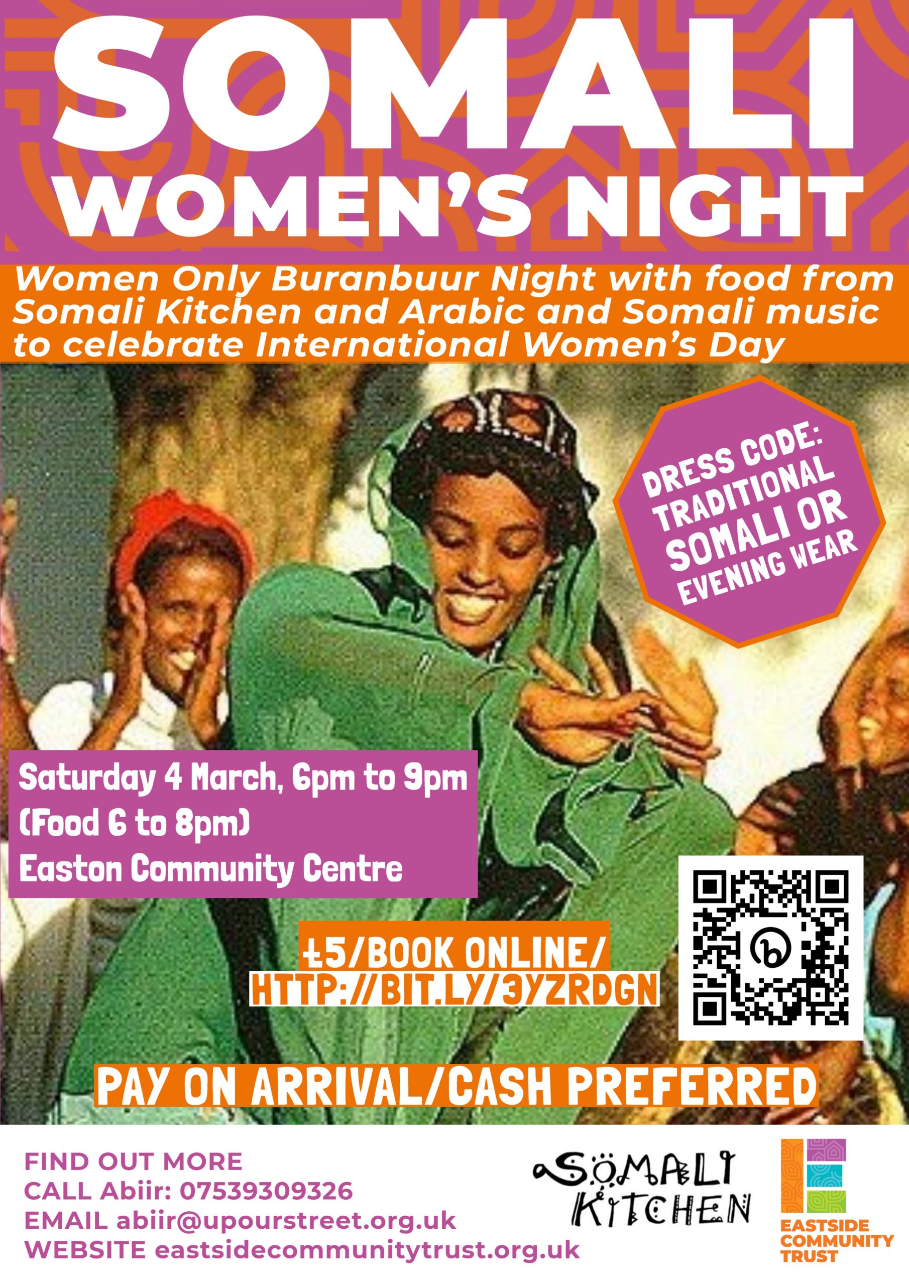 Somali Women's Night poster